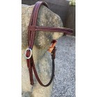 GVR Browband trainings headstall with bit-snap ends GVR Browband trainings headstall with bit-snap ends